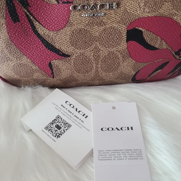 Coach Pink and Brown Teri mini bag - Picture 13 of 13